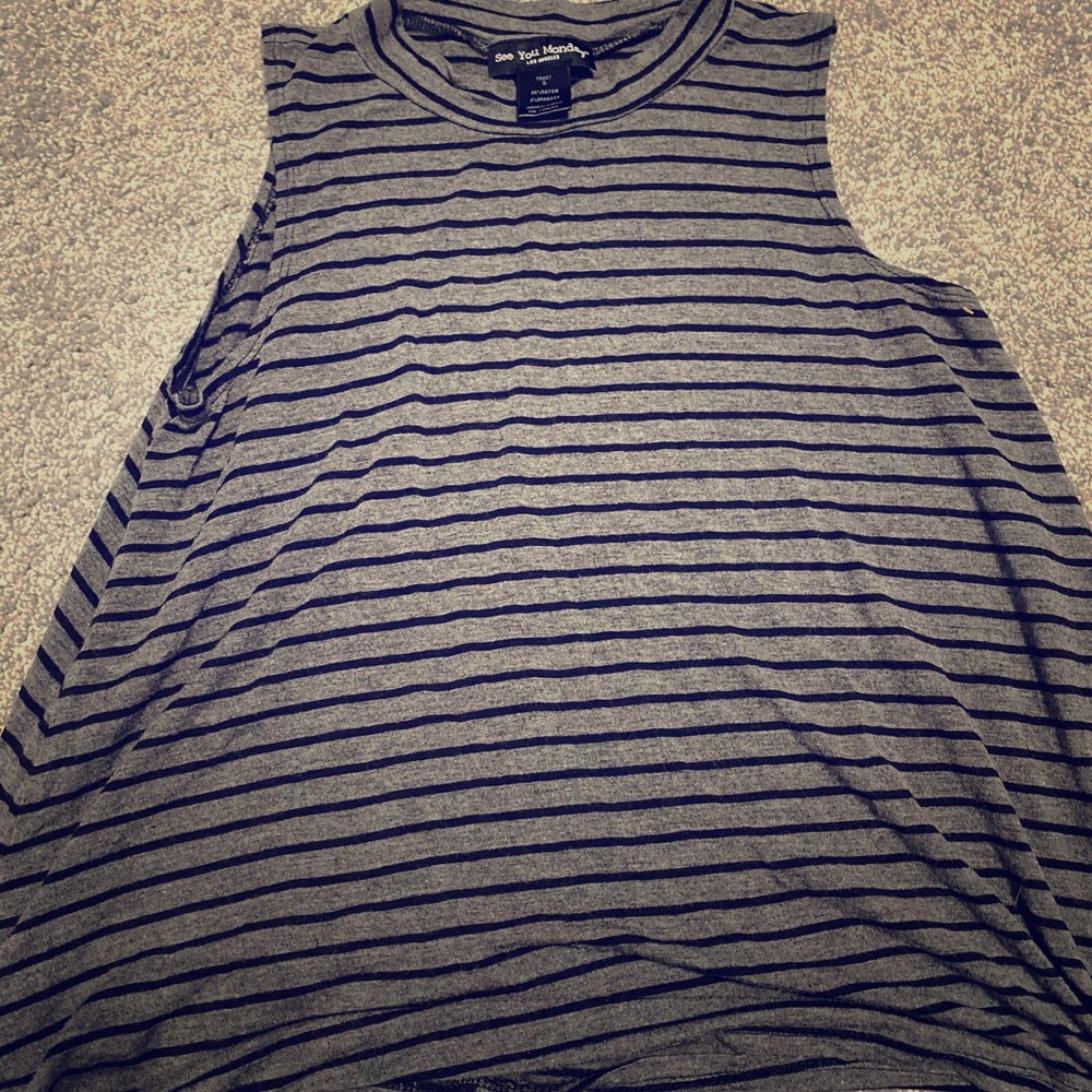 See you Monday tank top